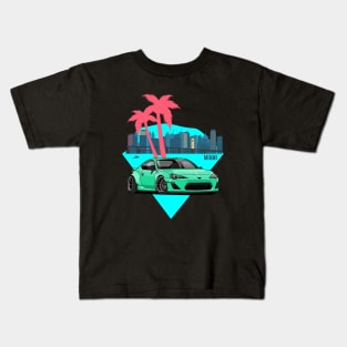 Tropical JDM Tuning & Drift Car GT 86 Fan Kids T-Shirt